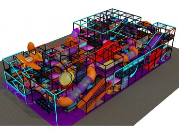 New LED slide playground