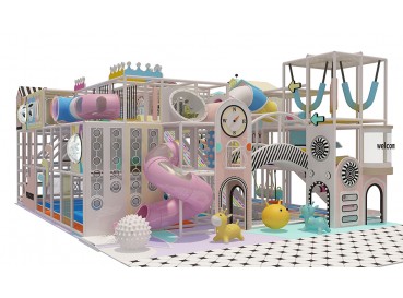 Pastel color indoor play area for sale