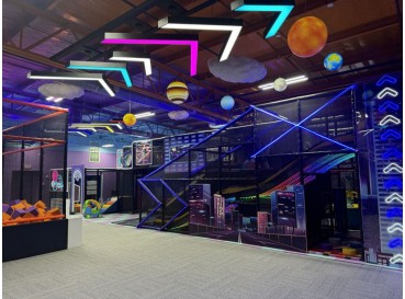 Neon light Indoor playground
