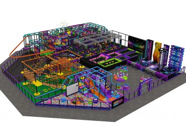 Larger indoor playground