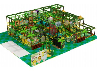 Jungle theme indoor play set