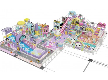 New fashion indoor playground design