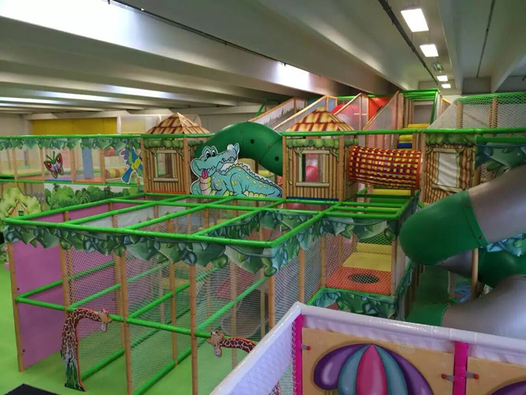 Angel Playground© Jungle Themed Indoor Jungle Gym