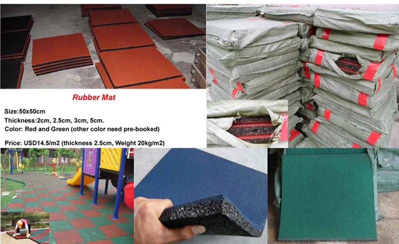 flooring for Playground equipment